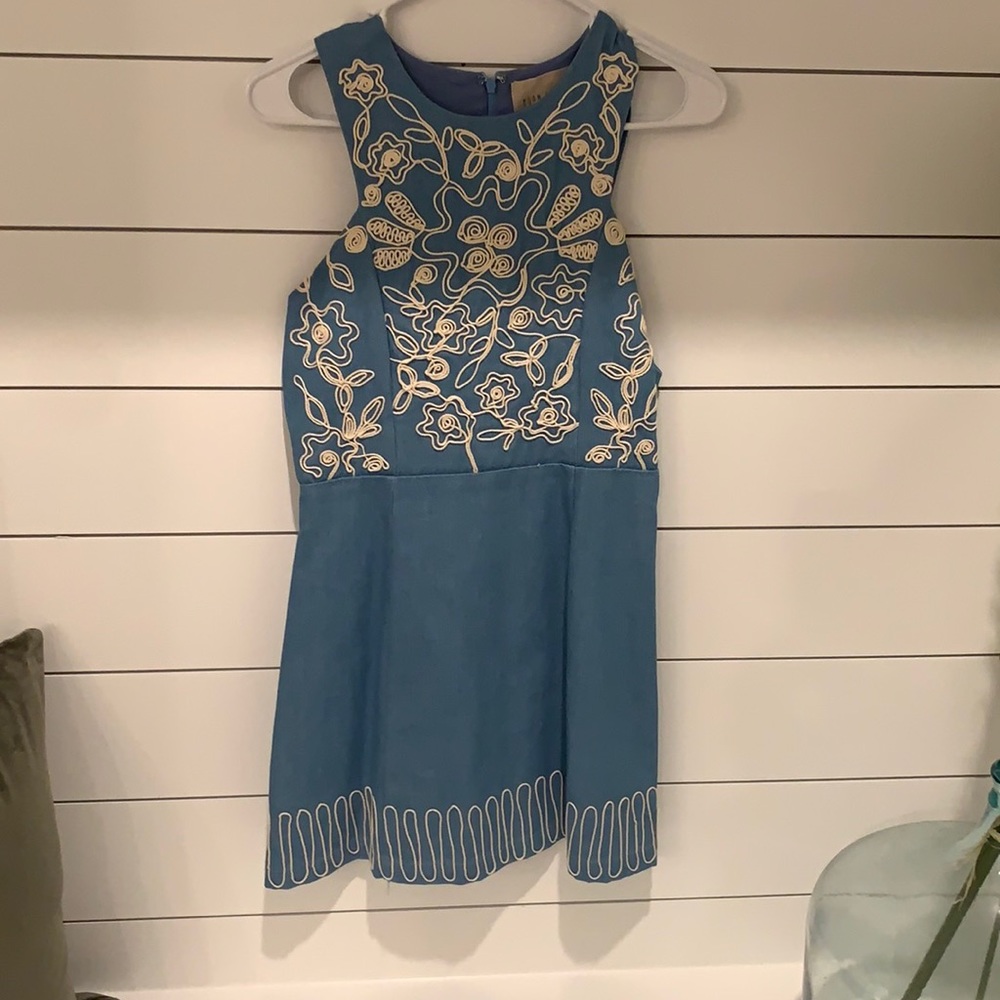 Moon River blue dress. Size small.